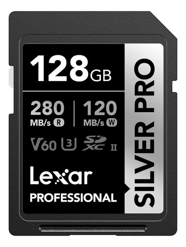 Cartão De Memória Lexar Sd Xc 128gb 280mb/s Uhs-ii V60