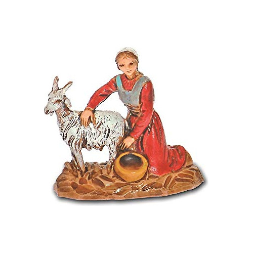 Figura De Mungitrice Moranduzzo, 3.5 Cm, Multicolor