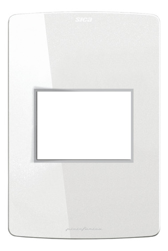 Tapa 5 X 10 Cm 2 Modulo Silight Blanco Real Sica 200220 X Ud