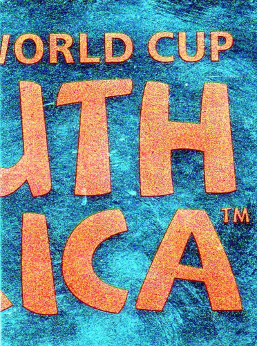 Mundial Sudafrica 2010. Figurita N° 3. Logo Oficial. Mira!!!