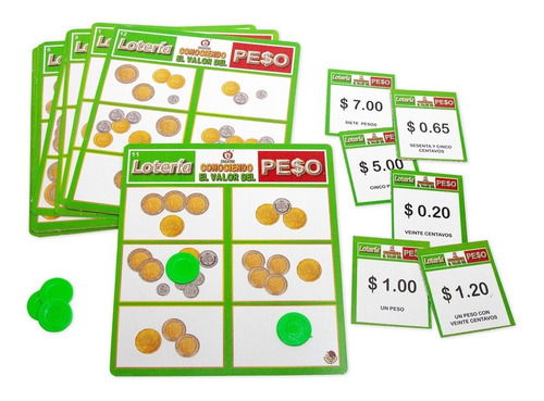 Lotería Conociendo El Valor Peso/dólar, Educatodo, M-0205