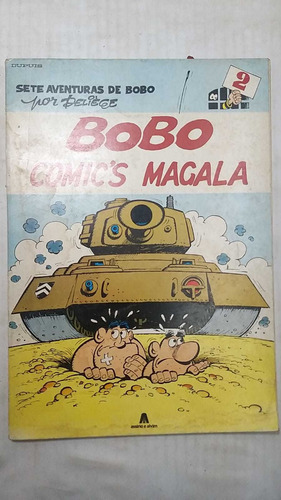 Livro Bobo Comic's Magala - Sete Aventuras De Bobo