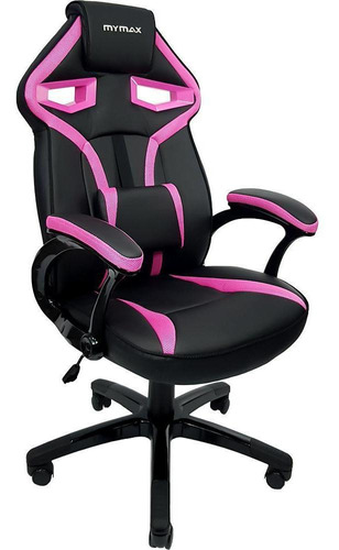 Cadeira Gamer Mymax Mx1 - Preta Com Rosa