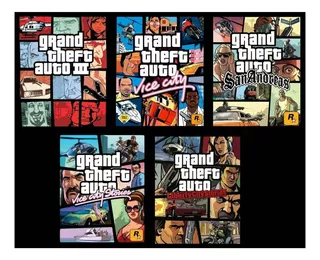 Gta Grand Theft Auto Collection ~ Ps3 Digital Español