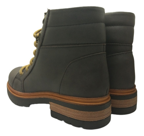 Imagen 3 de 3 de Borcego Dama Ezdan 46044 Cordón Cuero