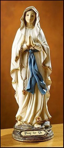 Estatua Virgen De Lourdes Inspiración Viva