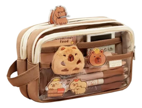 Y K Para Un Elegante Estuche De Papelería En Capivara