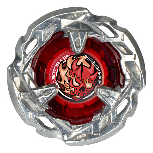 Trompo Beyblade X Kit Inicial Scythe Incendio 4-60t Rojo