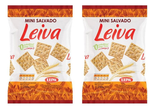 Mini Leiva Mini de salvado 250 g pack x 2