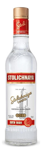 Pack De 6 Vodka Stolichnaya 375 Ml