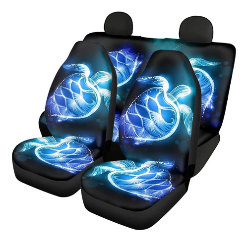 Todiyaddu Juego Completo 4 Funda Asiento Coche Estampado Suv