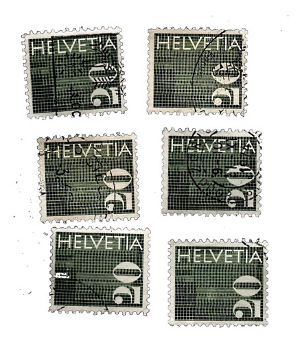 Sellos Postales Helvétia  Suiza  T 237