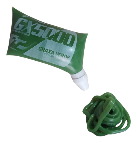 Graxa Bisnaga 80g Gx5000 Especial P/ Bike Verde Neon Top