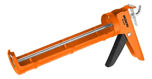 Pistola Aplicar Silicona Media Caña Wokin Metalica Ft