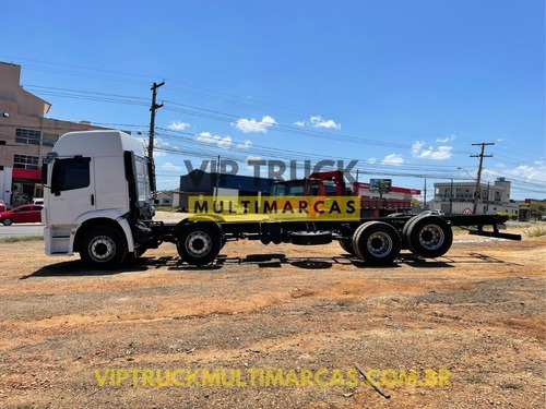 Imagem 4 de 15 de Volkswagen Vw 24280 Bitruck 8x2 Leito Teto Alto Vw 30280
