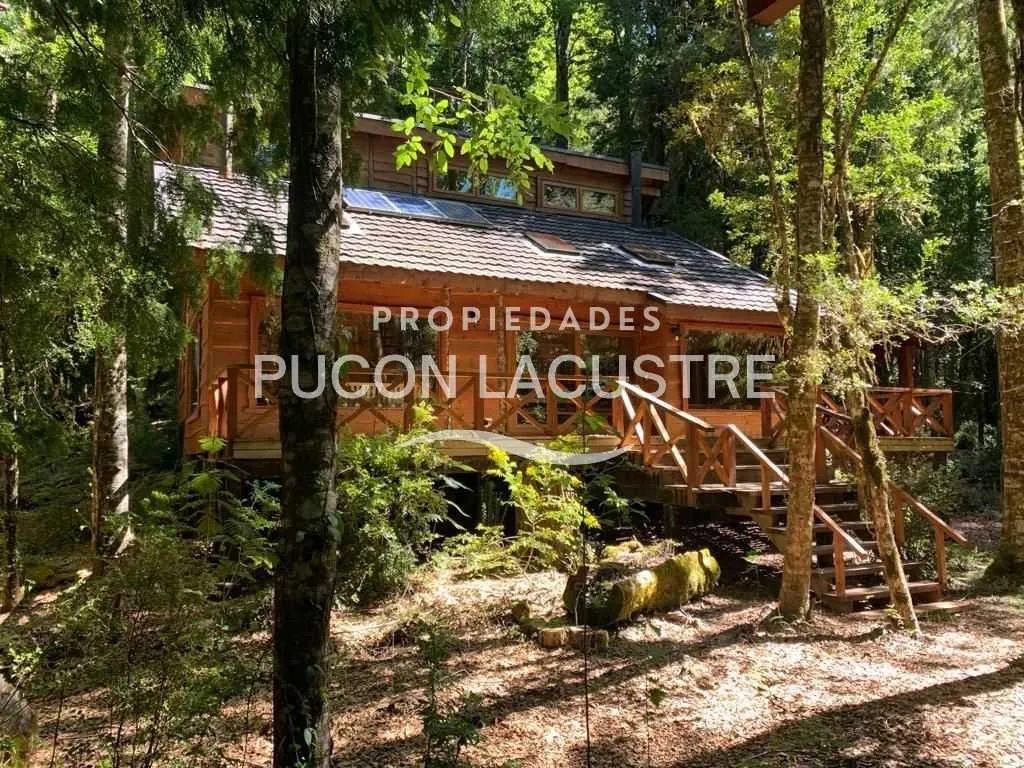 Imagen 5 de 26 de En Venta Casa En Parcela Reserva Huilo Huilo (169287)