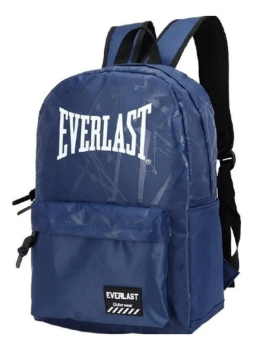 Mochila Everlast Urbana 21488 Color Azul Diseño Estampado 11l