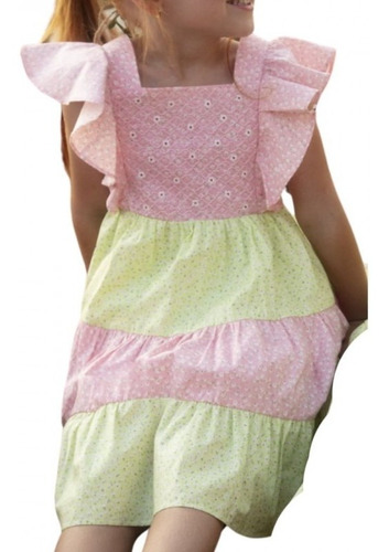 Vestido Infantil Algodão Petit Cherie Coleção Natural 21002