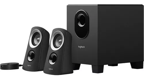 Sistema de bocinas con subwoofer para computadora Logitech Z313