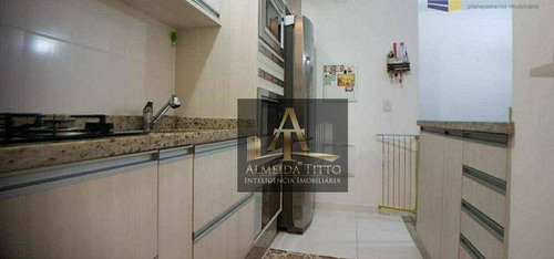 Imagem 10 de 22 de Apartamento Com 2 Dormitórios À Venda, 68 M² Por R$ 440.000,00 - Jardim Tupanci - Barueri/sp - Ap3456