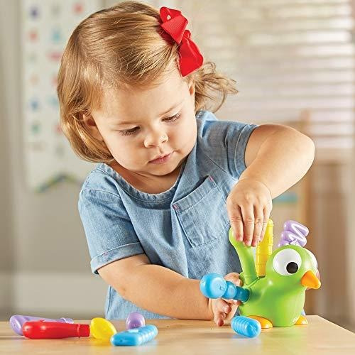 Imagen 5 de 6 de Learning Resources Fine Motor Peacock Pals, Juguete De Motor
