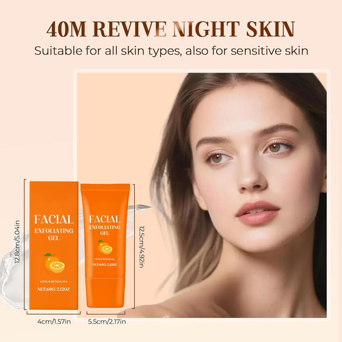 Exfoliante Facial, Exfoliante E Hidratante Para La Piel