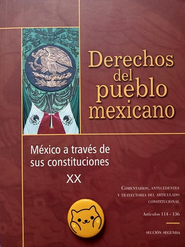 Libro Derecho Del Pueblo Mexicano 7 Ed Tomo20 C.u. 111b5