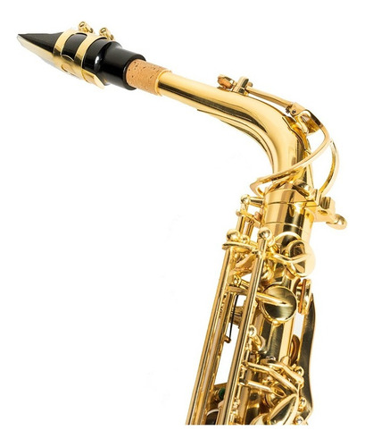 Saxofón Alto Aureal Eb Laqueado Aas1 Alta Calidad, Kit
