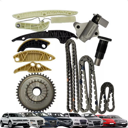 Kit Corrente Comando Audi A3 A4 A5 Q3 Q5 Tt 2.0 1.8 Tfsi