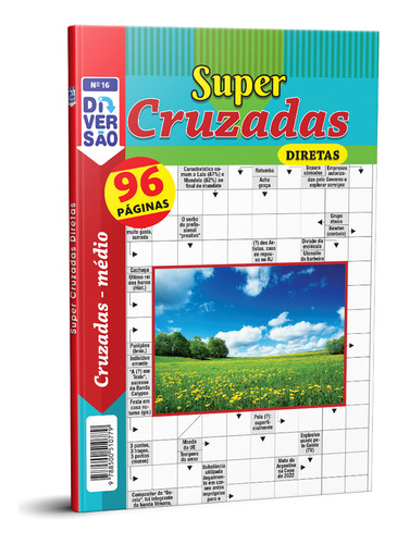 Livro Coquetel Super Cruzadas Diretas Nível Médio Ed 16, De A Coquetel. Editora Coquetel - Nf, Capa Mole, Edição 16 Em Português, 2023