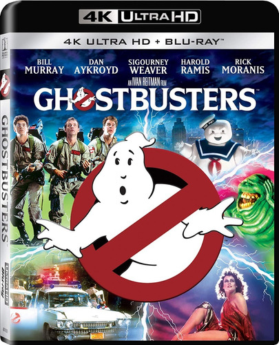 4k Ultra Hd + Blu-ray Ghostbusters / Los Cazafantasmas 1984