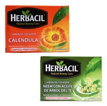 Comprar Jabon De Calendula + Jabon De Neem Con Aceite De Arbol Té