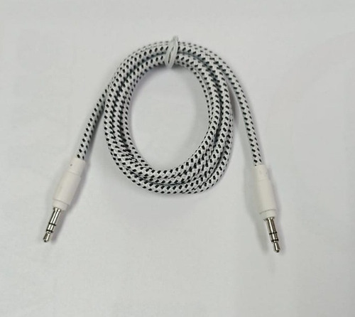 Cable Mini Plug A Mini Plug 3,5mm Auxiliar Mallado 1 Mt Aux2