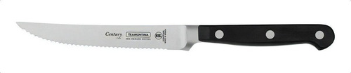 Cuchillo negro para barbacoa/fruta Tramontina Century de acero inoxidable, 5 pulgadas