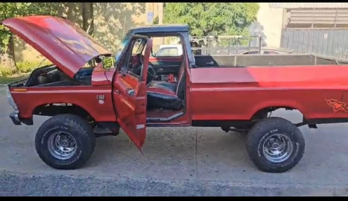 Ford 100 Mecánica 221 Con Gnc Caja Zf Está Cortada Era Furgo