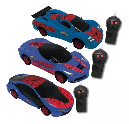 Carro Controle Remoto Ultimate Spider-Man - Candide - nivalmix