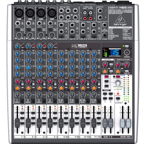 Mixer Analogo De 16 Canales Behringer Xenyx X1622usb