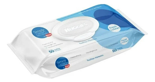 8 Pzas Toallitas Húmedas Huggies Simply Clean 50 Pzas