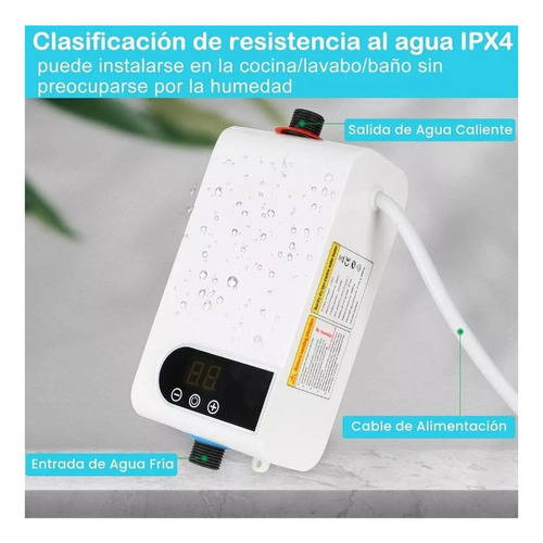 Calentadores De Agua Eléctricos Eléctricos Con Ajuste Táctil