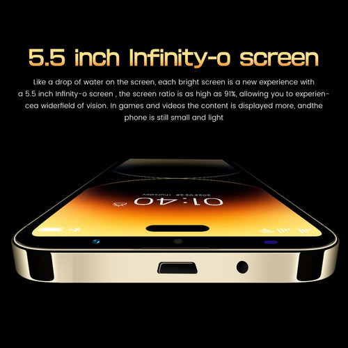 Teléfono Inteligente Android I15pro Max 8+256gb Y Auriculare