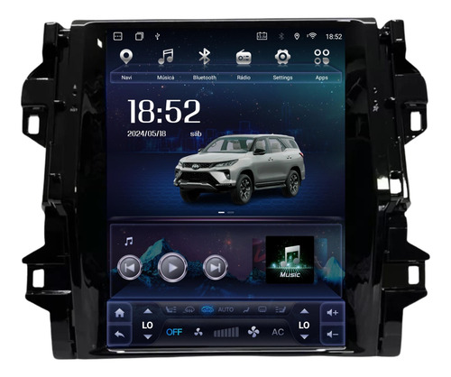 Kit Multimídia Sw4 2017 A 2025 Kronos Tesla 12pol Carplay+4g
