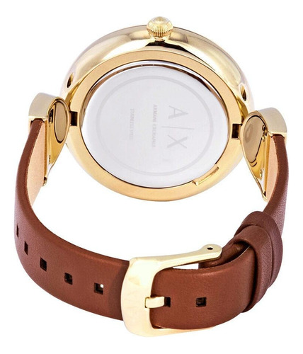 Reloj Armani Exchange Marron Dorado Mod. Ax5324