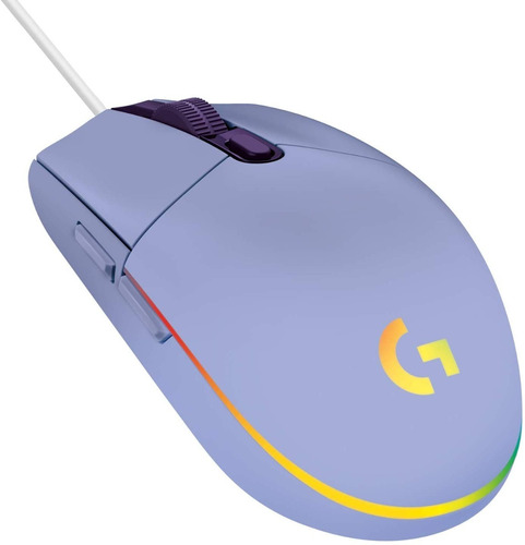 Mouse Gamer Logitech G203 Lila Lightsync 