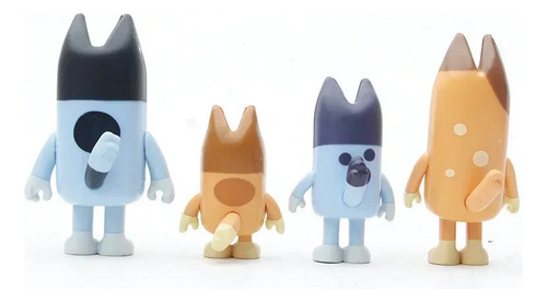 Juguete Bluey Playtime, Modelo Bingo Joint, 8 Unidades, Jugu