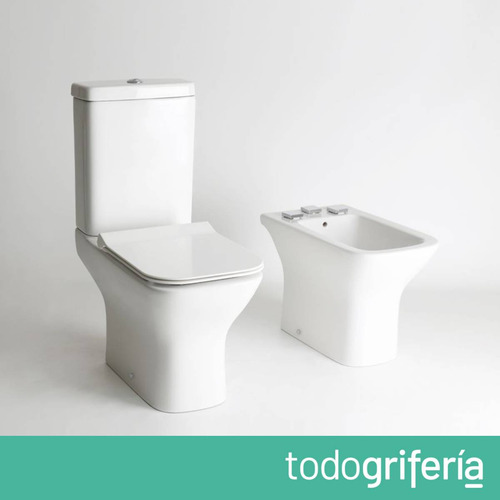 Bidet de 3 Agujeros Ferrum Temple Blanco Bba3x