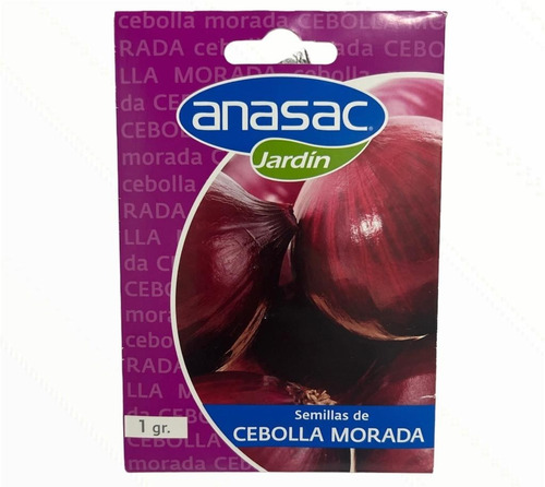 Semillas Cebolla Morada 1 Gr - Anasac - Jardín