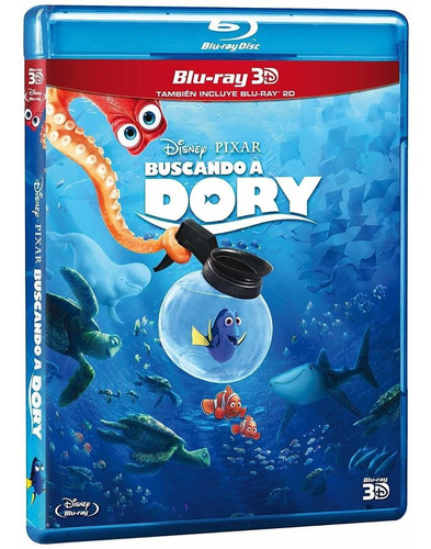 Buscando A Dory Finding Dory Pelicula 3d + Blu-ray