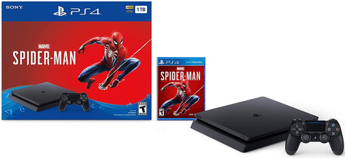 100% Nuevo Consola Ps4 Slim De 1 Tb - Paquete Spider-man