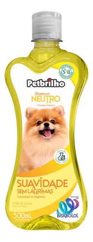 Shampoo Para Cães Neutro Pet Brilho 500ml