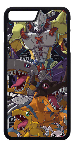 Funda Protector Case Para iPhone 7 Plus Digimon Anime